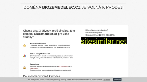biozemedelec.cz alternative sites