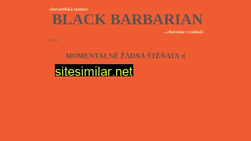 blackbarbarian.cz alternative sites