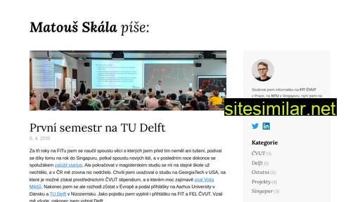 blog.matousskala.cz alternative sites