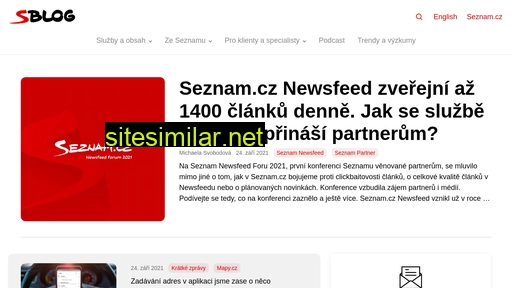 blog.seznam.cz alternative sites