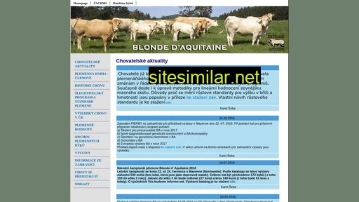 blonde-d-aquitaine.cz alternative sites