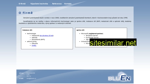 bluen.cz alternative sites