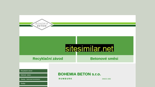 bohemiabeton.cz alternative sites