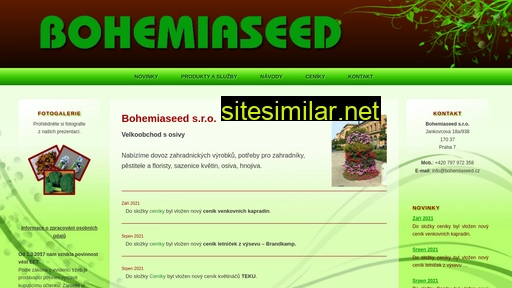 bohemiaseed.cz alternative sites