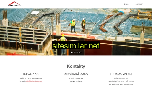bohemiastav.cz alternative sites