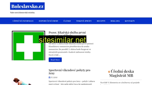 boleslavsko.cz alternative sites