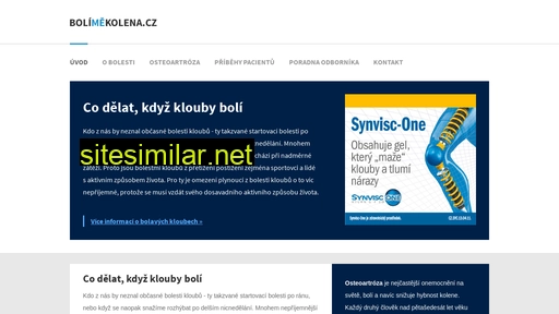 bolimnekolena.cz alternative sites