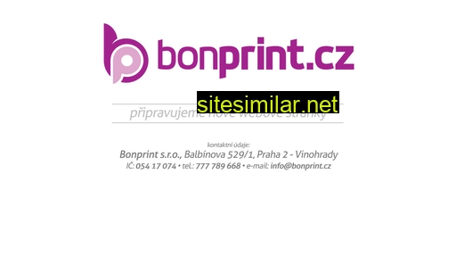 bonprint.cz alternative sites