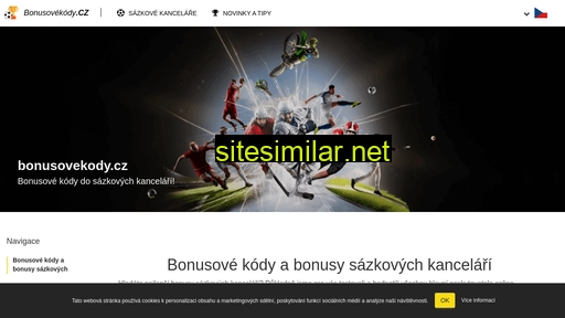 bonusovekody.cz alternative sites