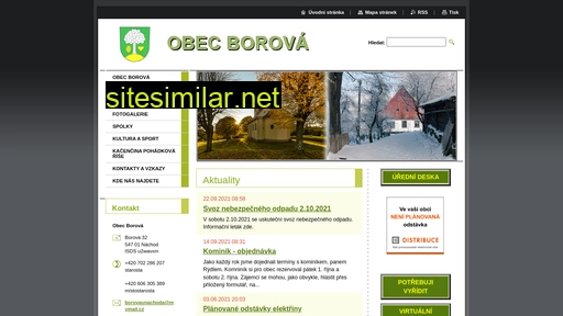 borovaunachoda.cz alternative sites