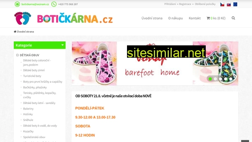 botickarna.cz alternative sites