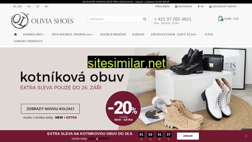 boty-olivia.cz alternative sites