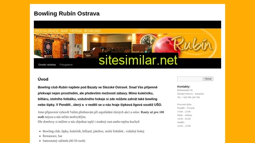 bowling-rubin-ostrava.cz alternative sites