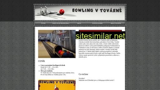 bowlingvtovarne.cz alternative sites