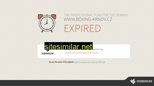 Boxing-krnov similar sites