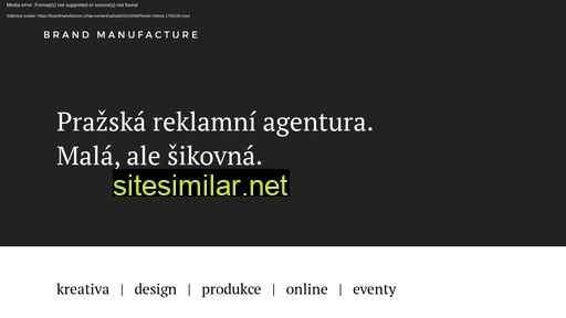 brandmanufacture.cz alternative sites