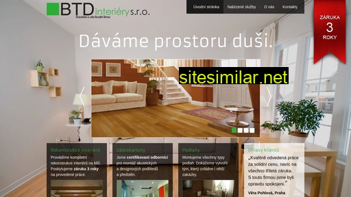 btd-interiery.cz alternative sites