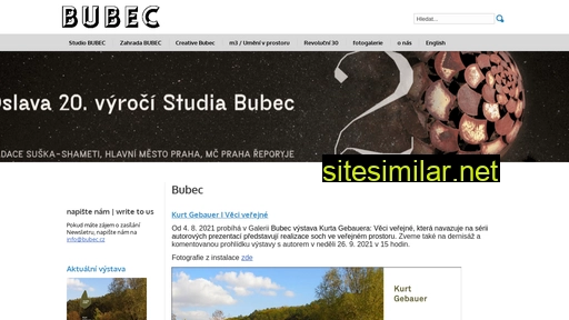 bubec.cz alternative sites