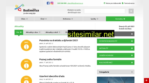 budimerice.cz alternative sites