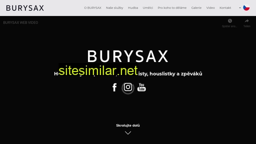 burysax.cz alternative sites