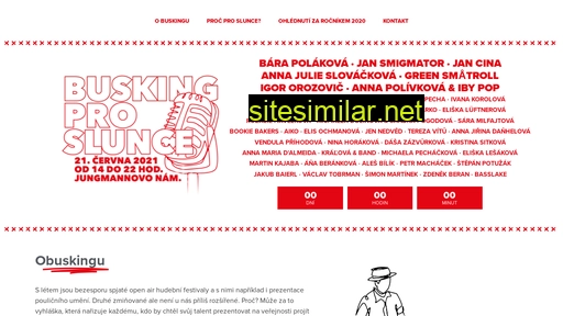 buskingproslunce.cz alternative sites