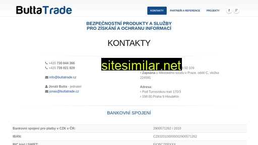 buttatrade.cz alternative sites