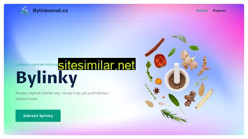 bylinkomat.cz alternative sites
