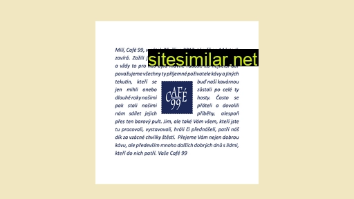 cafe99.cz alternative sites