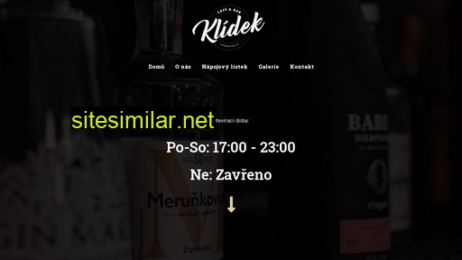 cafebarklidek.cz alternative sites