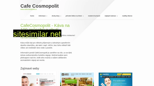 cafecosmopolit.cz alternative sites