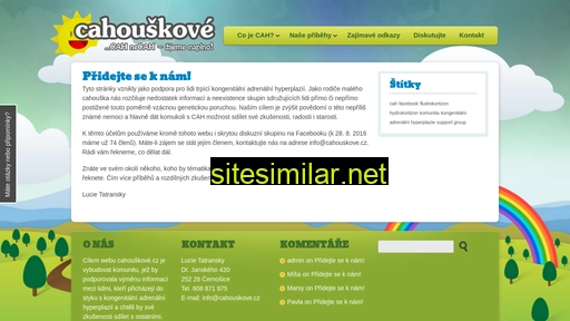 cahouskove.cz alternative sites