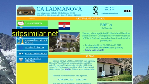caladmanova.cz alternative sites