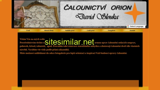 calounictvi-orion.cz alternative sites