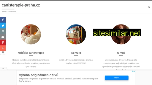 canisterapie-praha.cz alternative sites