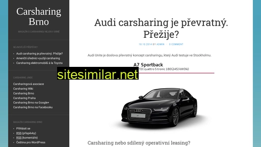 carsharing-brno.cz alternative sites