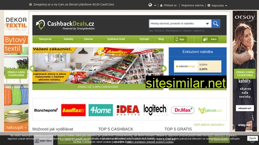 cashbackdeals.cz alternative sites