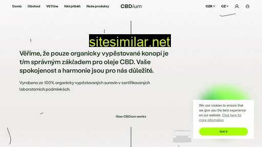 cbdium.cz alternative sites