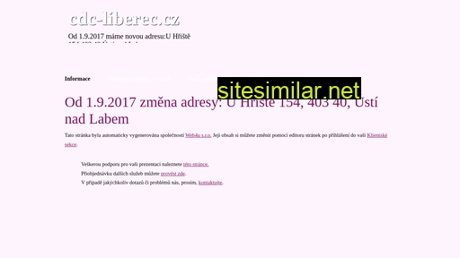 cdc-liberec.cz alternative sites