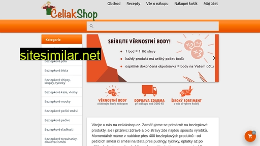 celiakshop.cz alternative sites