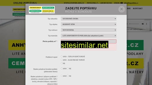 cementfloor.cz alternative sites
