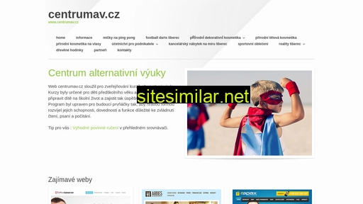 centrumav.cz alternative sites