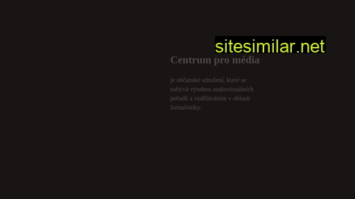 centrumpromedia.cz alternative sites