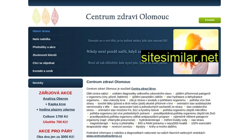 centrumzdraviolomouc.cz alternative sites
