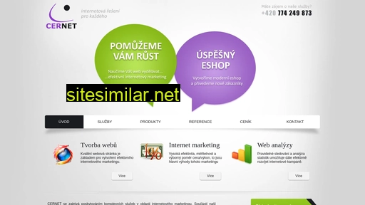 cernet.cz alternative sites