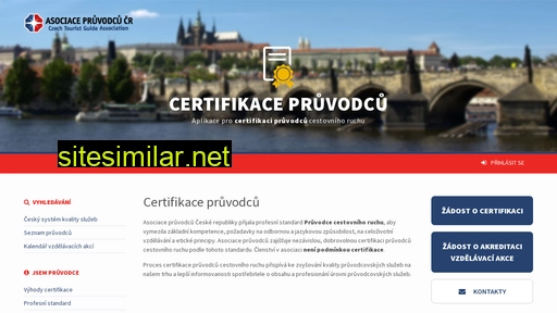 certifikacepruvodcu.cz alternative sites