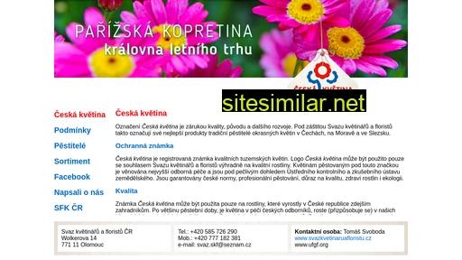 ceska-kvetina.cz alternative sites