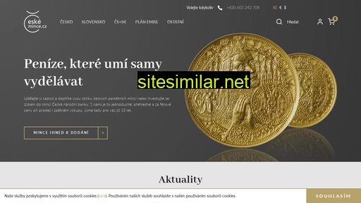 ceske-mince.cz alternative sites