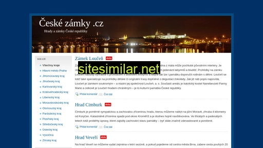 ceske-zamky.cz alternative sites