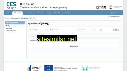 cesonline.cz alternative sites