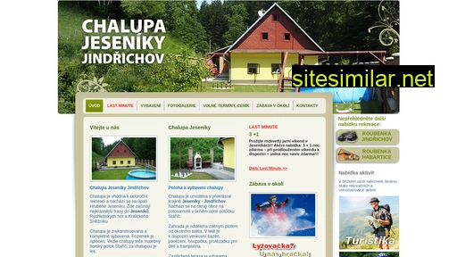 Chalupa-jeseniky-jindrichov similar sites